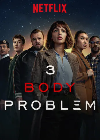An image showing the Netflix series "3 Body Problems".