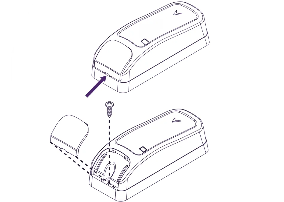 An installation diagram for the Flood Sensor.