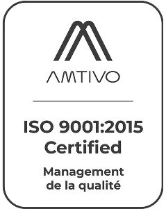 Logo de la certification ISO 9001:2015