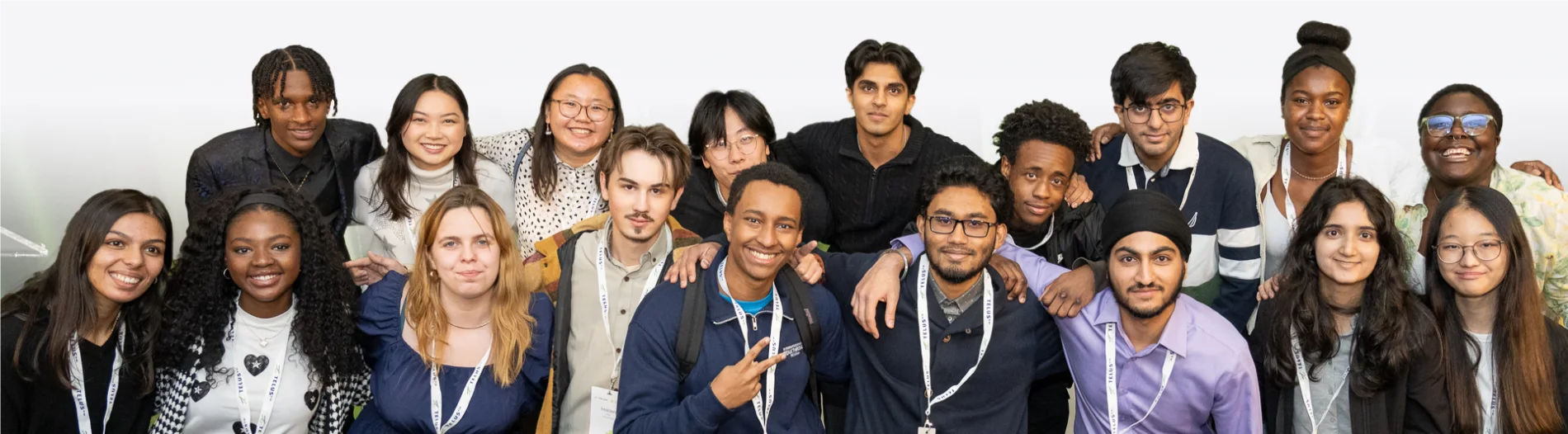 Group photo of 2023 TELUS Student Bursary recipients 