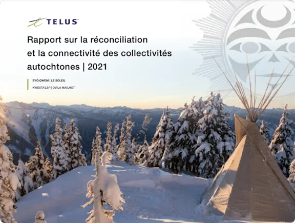 Engagement et plan d’action pour la réconciliation avec les... | TELUS
