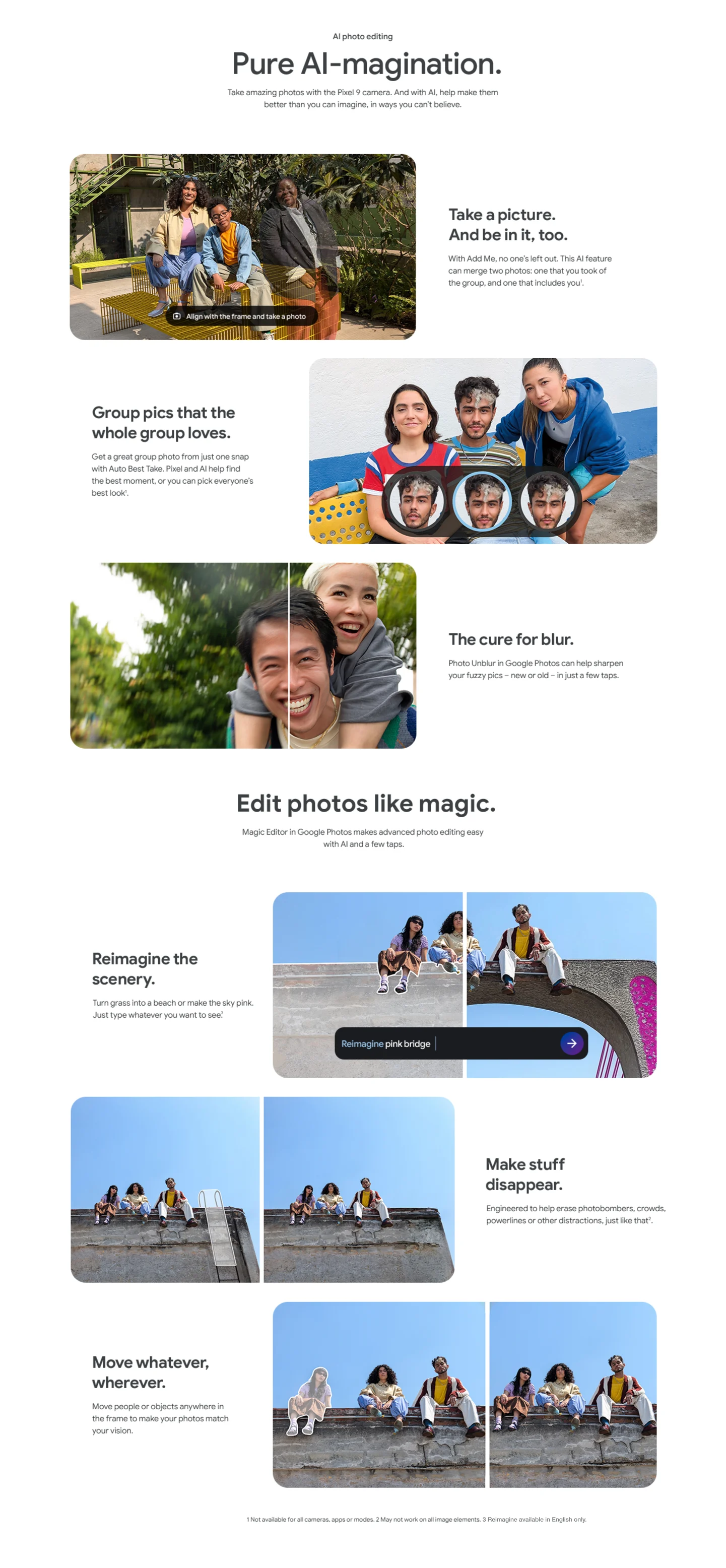 An image that exhibits Google Pixel 9 advanced photo editing and AI tools.