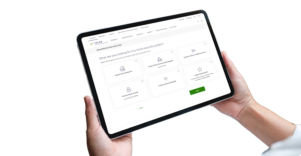 Automated Smart Home Security Systems TELUS ADT Canada