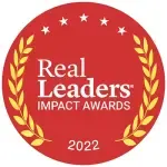 Real Leaders Impact Awards logo