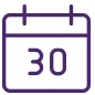 A calendar icon.