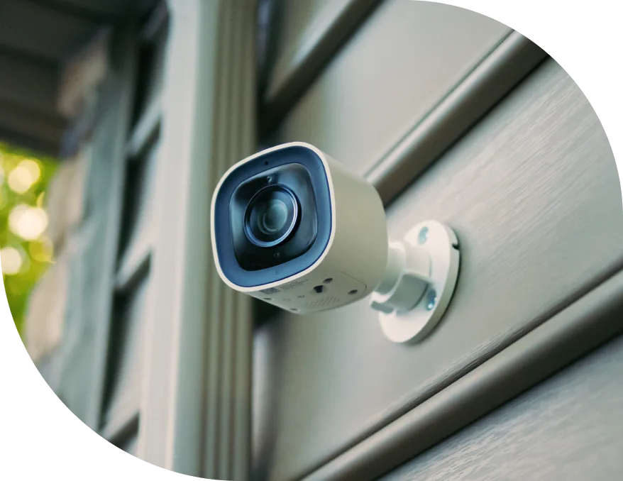Caméra de sécurité résidentielle extérieure sans fil