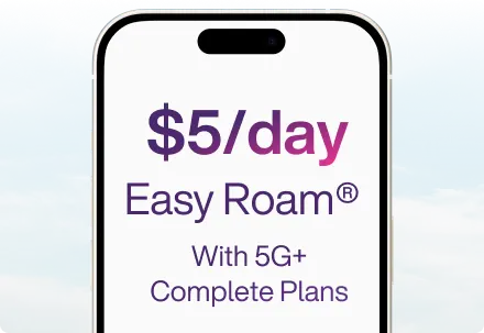 A smartphone with a display capturing a price point on roaming