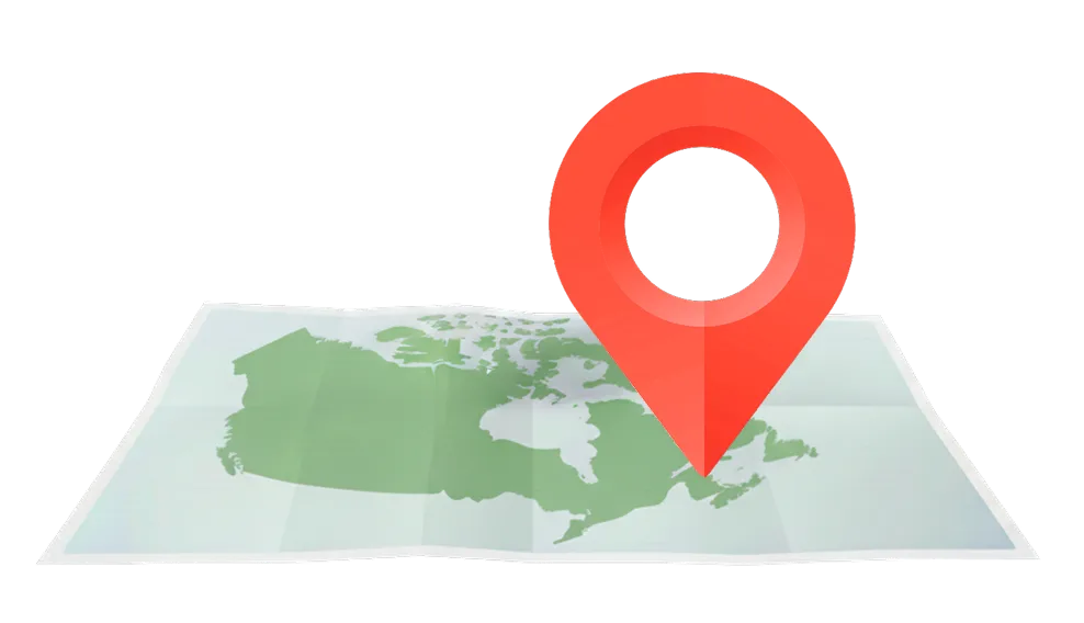 A map of Canada highlighting Ontario is shown.