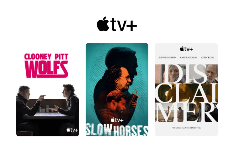 Images d'émissions populaires d'Apple TV+