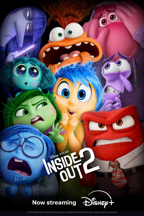 Disney+ show 'Inside Out 2'.