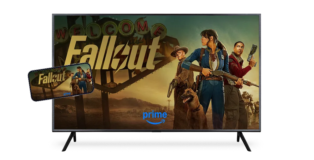  Poster on TV for Fallout Season 2