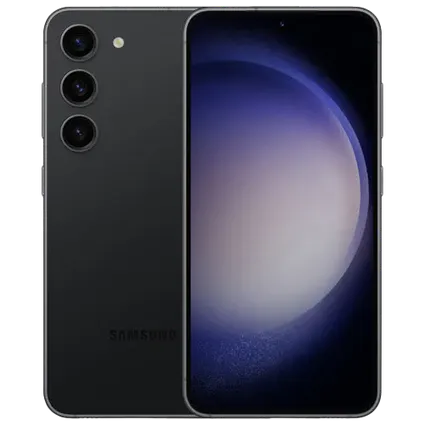 Front view of a Samsung Galaxy S23
