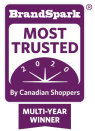 BrandSpark Most Trusted by Canadian Shoppers - Multi-year Winner