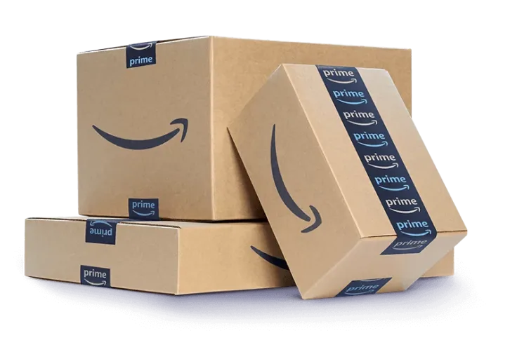 Amazon packages delivered to you fast and free with Amazon Prime membership.