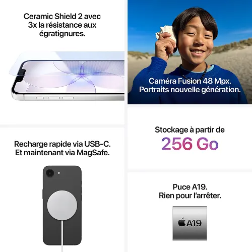 iPhone 17e White PDP Image Position 5 CAFR 1