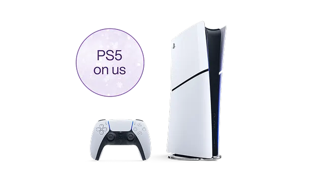 A laptop and a TELUS Wi-Fi modem. The laptop screen displays a hummingbird hovering next to a fibre optic cable.