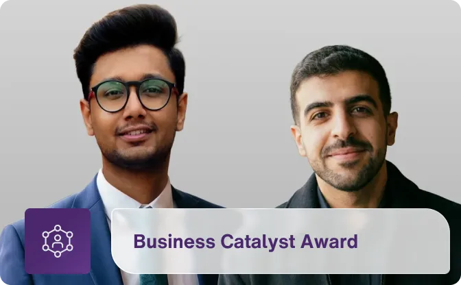 Saleh Zarandah & Jevin Jojy Koshy Owners, Uobo