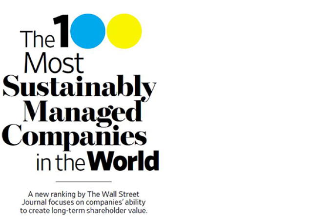 Wall Street Journal Top 100 logo