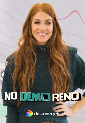 An image promoting No Demo Reno, a popular discovery+ Original show.