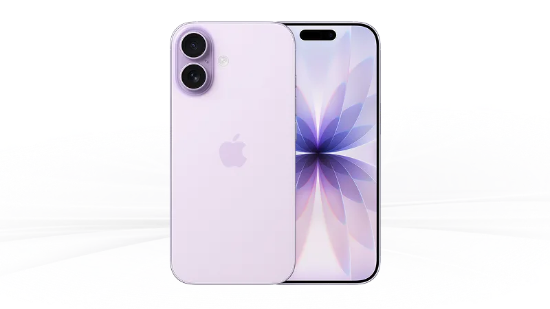 Vue de face et de dos de l'iPhone 17.