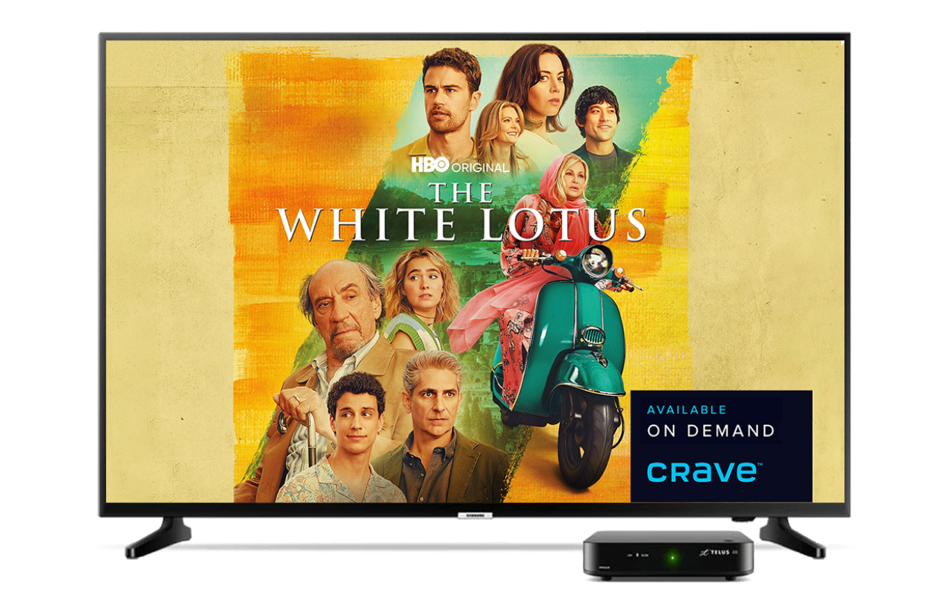 Optik TV with streaming services included TELUS