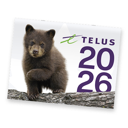 Free 2026 TELUS Calendar (subscribers only)