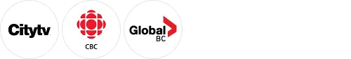Une série de chaînes de télévision principales offertes par TELUS.