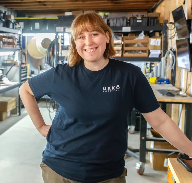 Katrina Jean-Laflamme Co-owner, UKKÖ Robotics Notre-Dame-de-Lourdes, MB 2025 winner