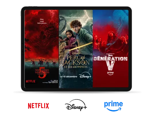 TELUS EnContinu+ affiches pour  « Stranger Things » sur Netflix, «