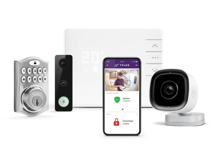 Telus sales security cameras