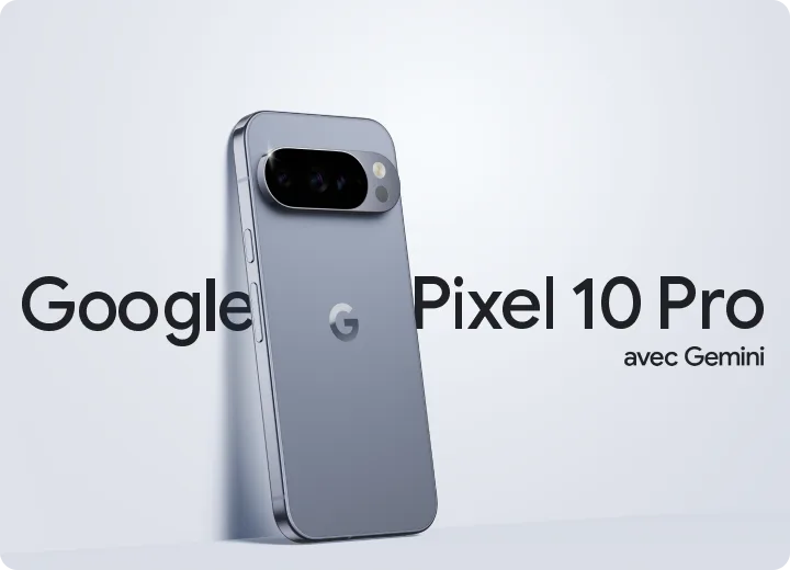 Vue arrière du Google Pixel 10 avec Gemini