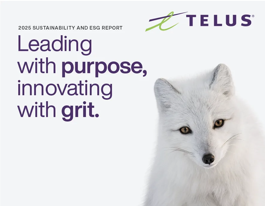 Cover page of the 2023 sustainability and ESG report