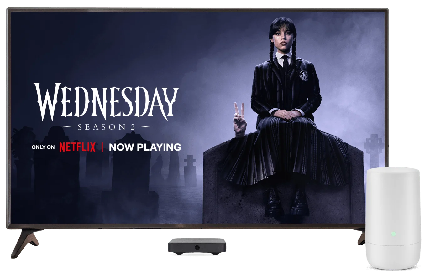 An image showing the Netflix series "Wednesday Season 2".