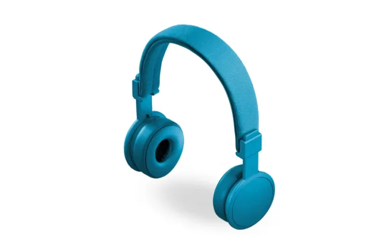 Blue headphones representing Amazon Music Prime which brings you millions of songs and hundreds of playlists on the go or at home via Alexa.