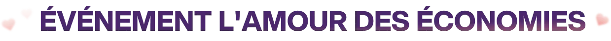 Événement aimez plus, economisez plus
