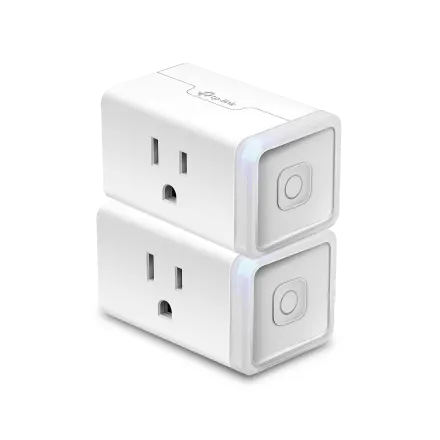 Kasa Smart Wi-Fi Plug Slim, Energy Monitoring (2-pack)