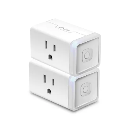 Kasa Smart Wi-Fi Plug Slim, Energy Monitoring (2-pack)