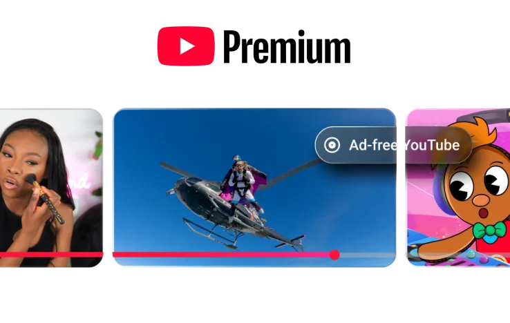 Images from popular YouTube Premium shows