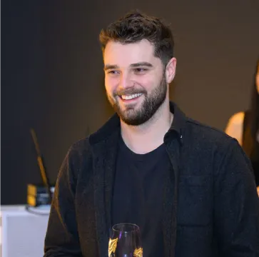 Business owner Zack Eberwein at a #StandWithOwners event