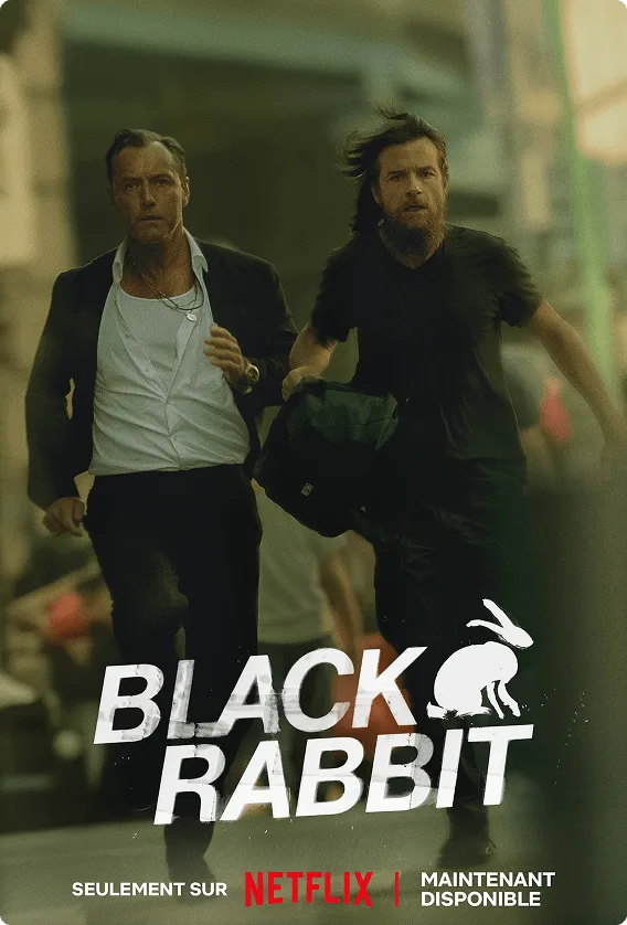 An image showing the Netflix series "Black Rabbit".