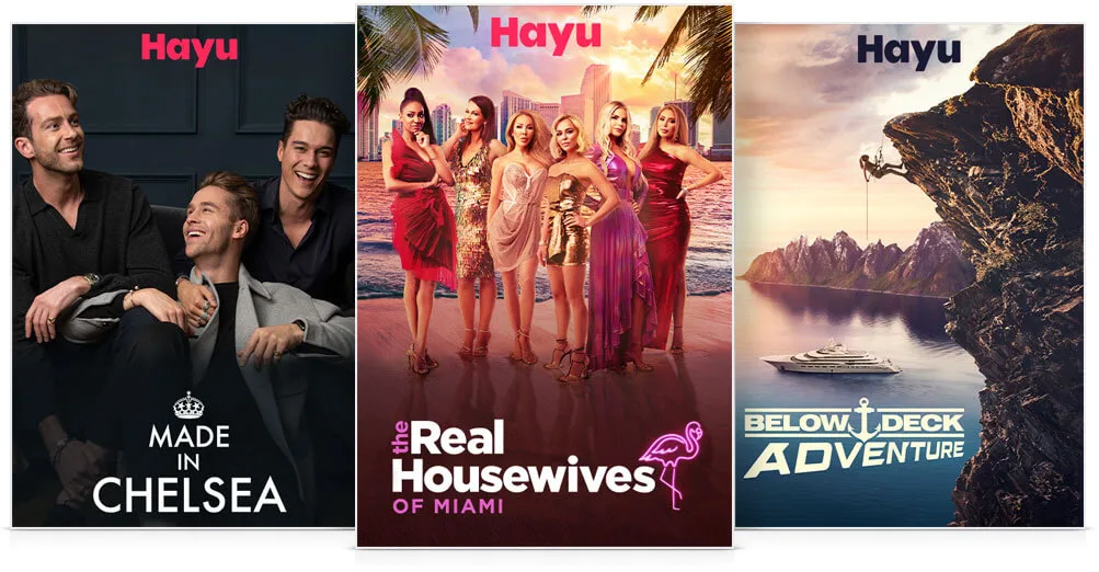 Enjoy the latest hit reality shows on Hayu, new episodes available the same day they air on TV.
