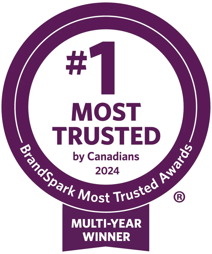 Brandspark most trusted claim badge