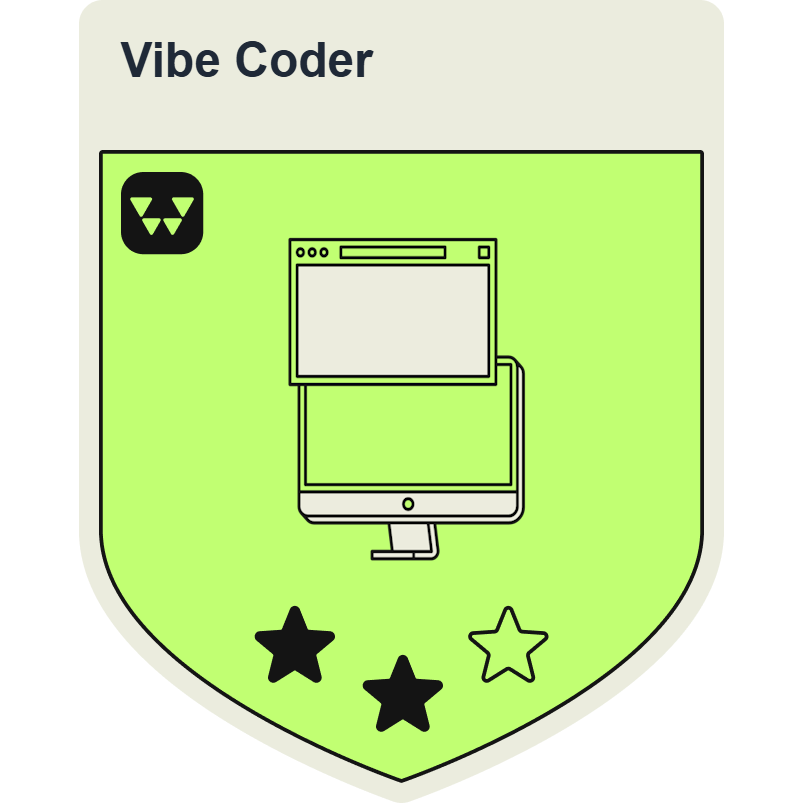 Vibe Coder badge