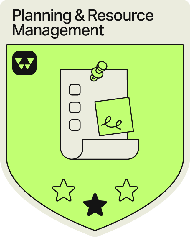 Planning & Resource Management Certification 