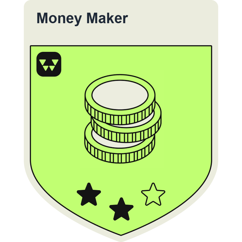 Money Maker badge