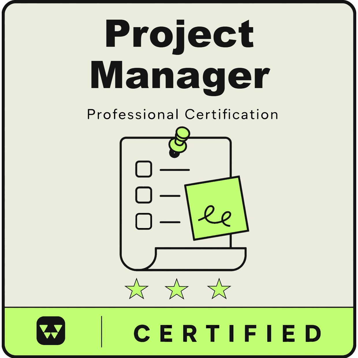 Project Manager Badge