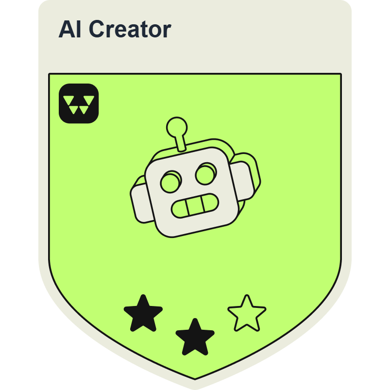 AI Creator badge