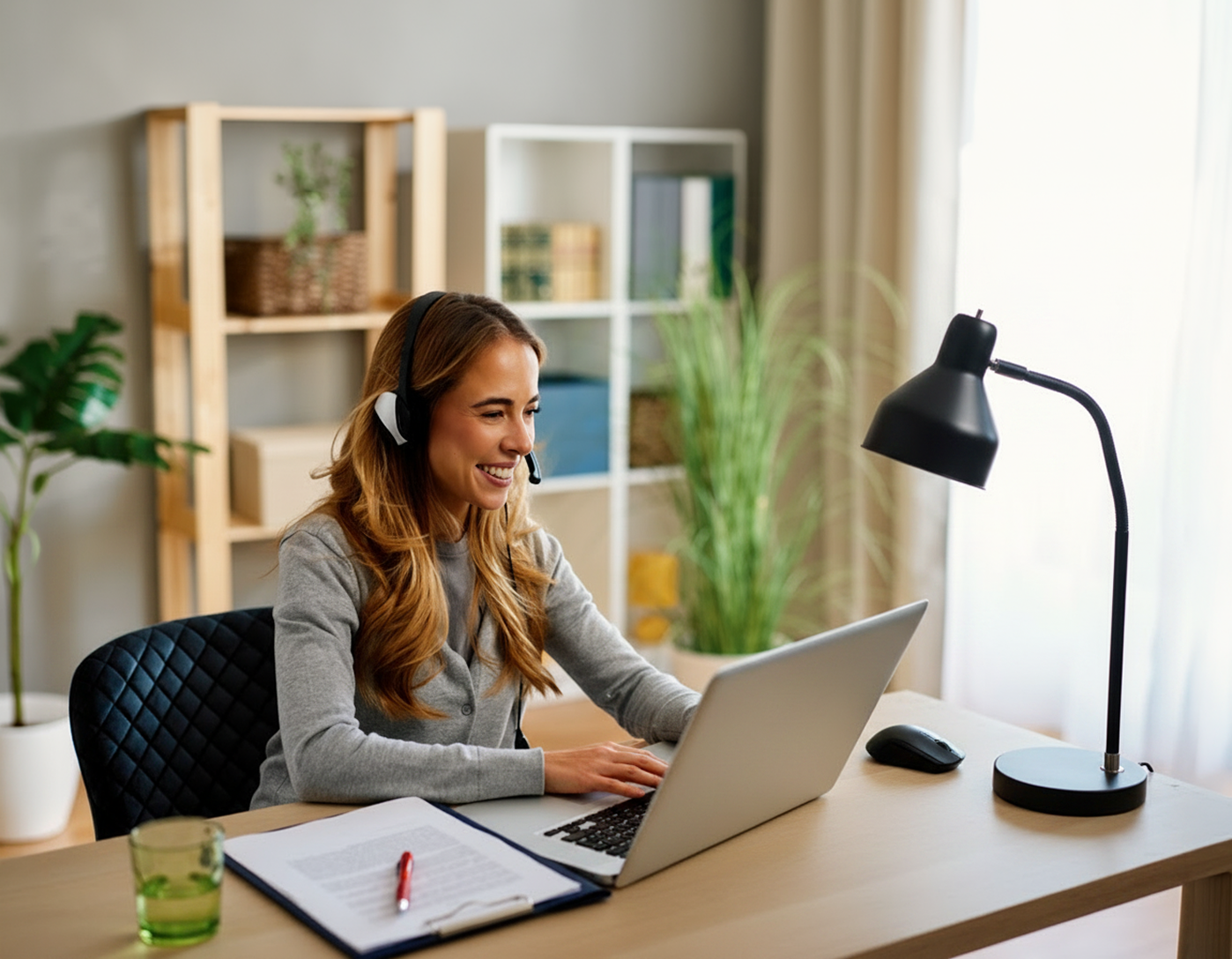 Remote Work Douleutaras