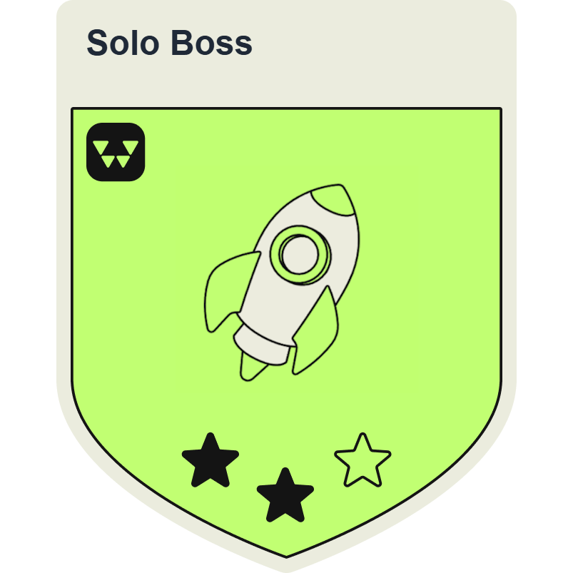 Solo Boss badge