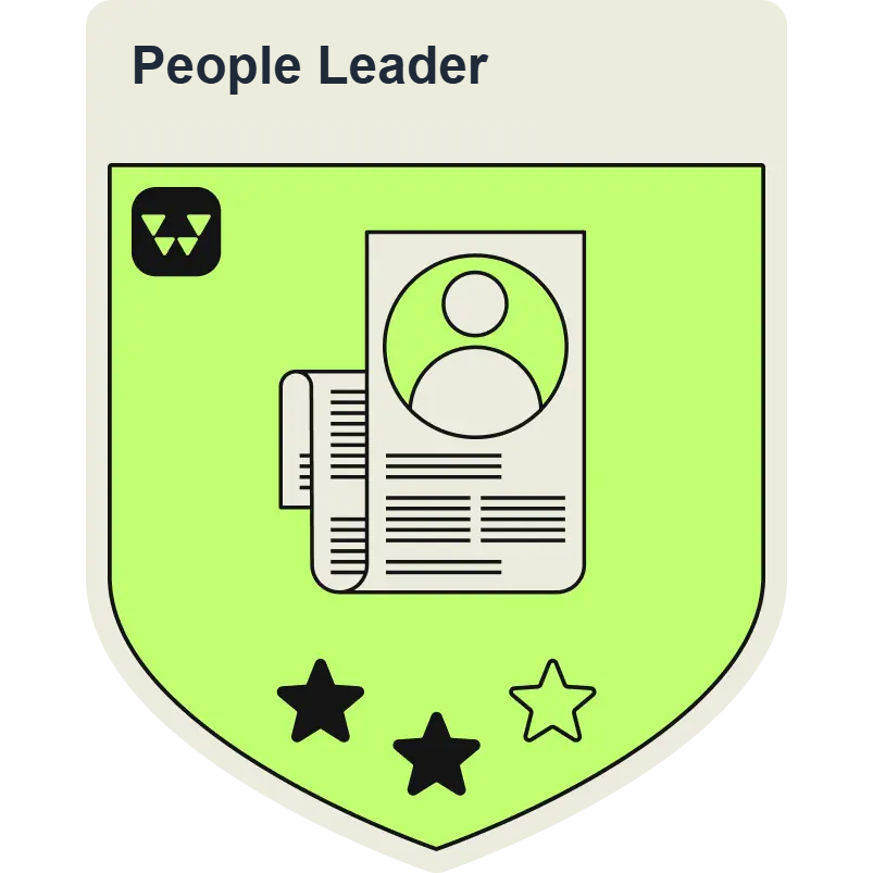 People Leader badge